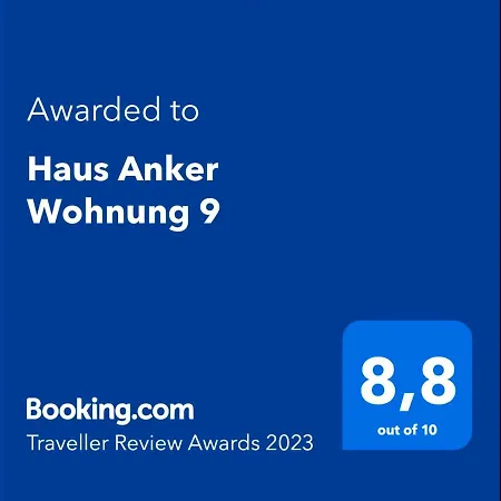 Haus Anker 9 Apartment Norderney